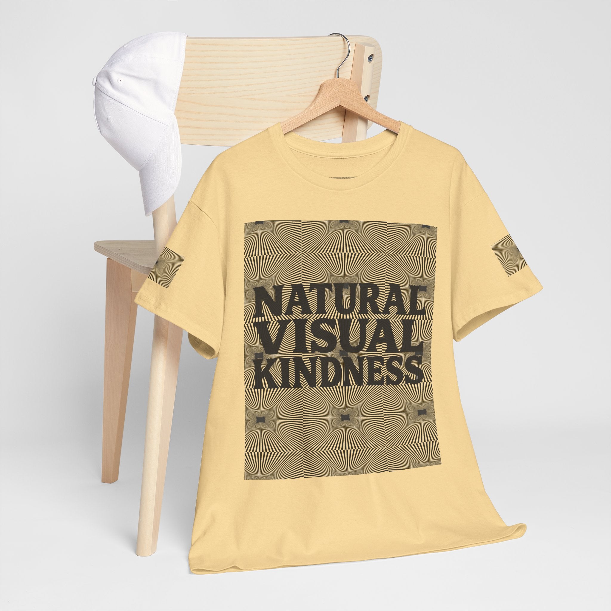 NVK NATURAL VISUAL KINDNESS TEE™ — Optical Art Graphic