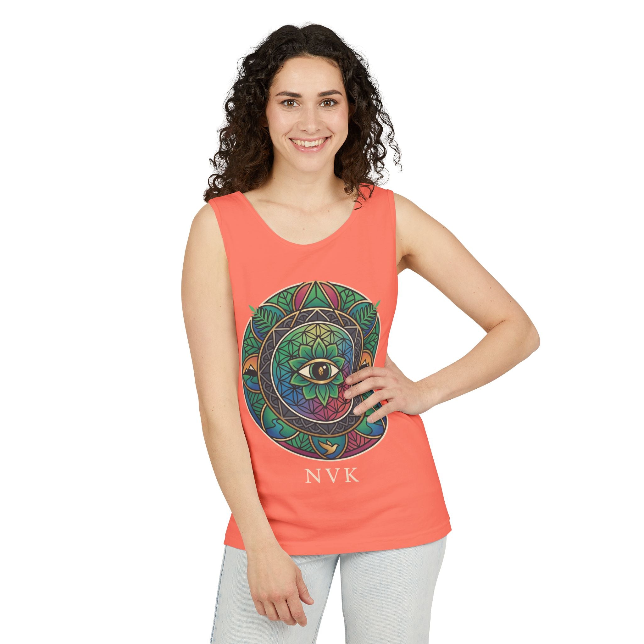 NVK MANDALA EYE TANK™ — Unisex Spiritual Graphic