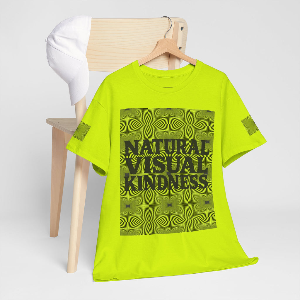 NVK NATURAL VISUAL KINDNESS TEE™ — Optical Art Graphic