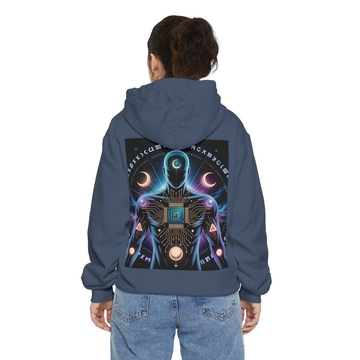 NVK AWAKE CIRCLE HOODIE™ — Minimalist Graphic Pullover
