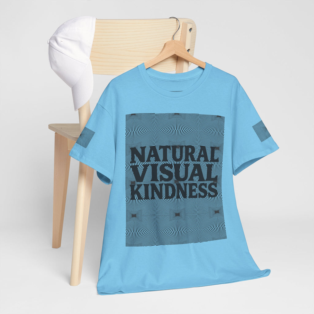 NVK NATURAL VISUAL KINDNESS TEE™ — Optical Art Graphic