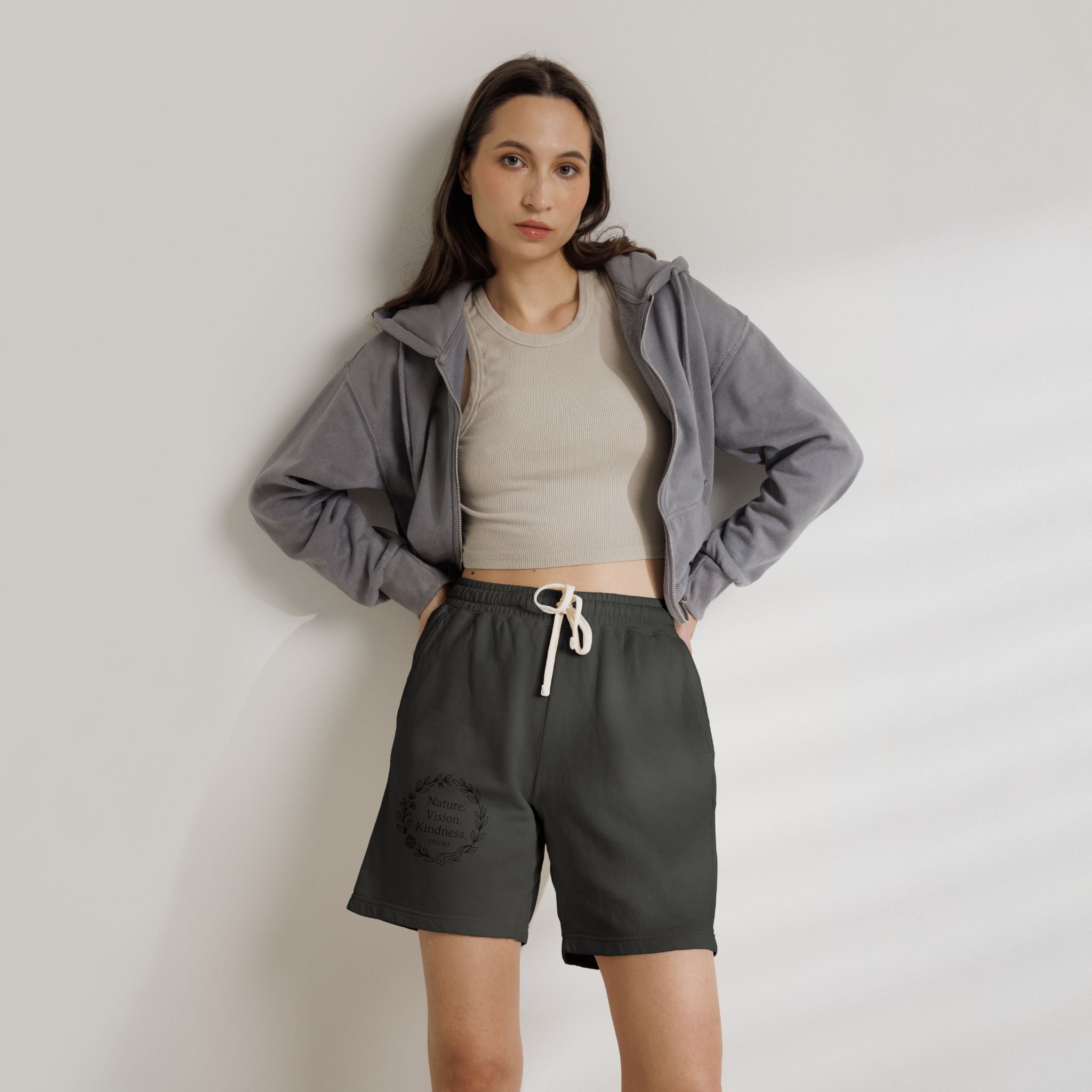 NVK FLEECE SWEAT SHORTS™ — Garment-Dyed Lightweight