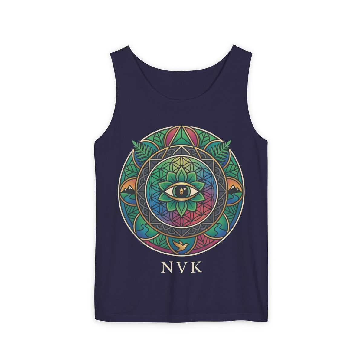 NVK MANDALA EYE TANK™ — Unisex Spiritual Graphic