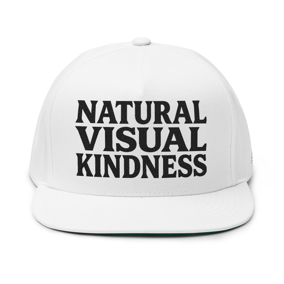 NVK NATURAL VISUAL KINDNESS FLAT BILL CAP™ — Embroidered Snapback