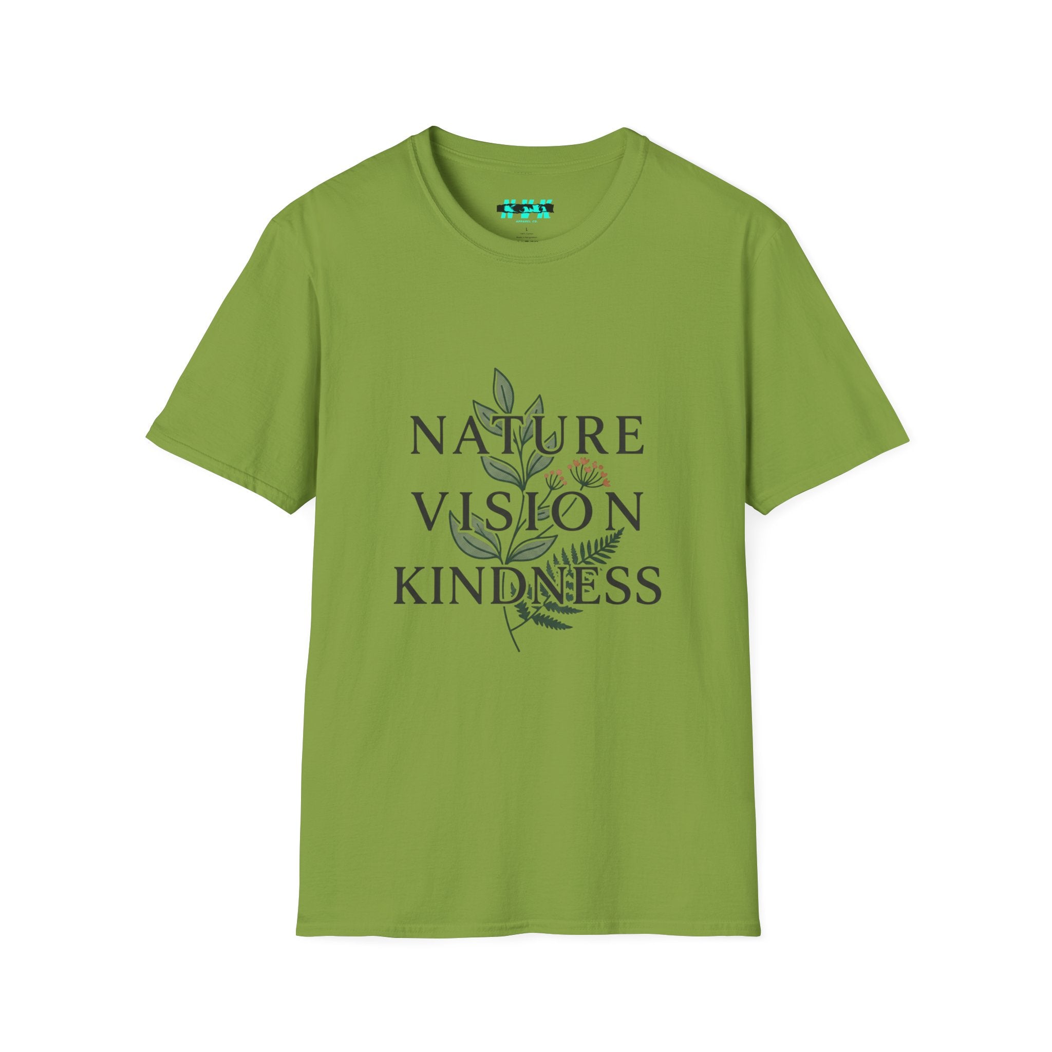 NVK NATURE VISION TEE™ — Botanical Graphic, Everyday Wear