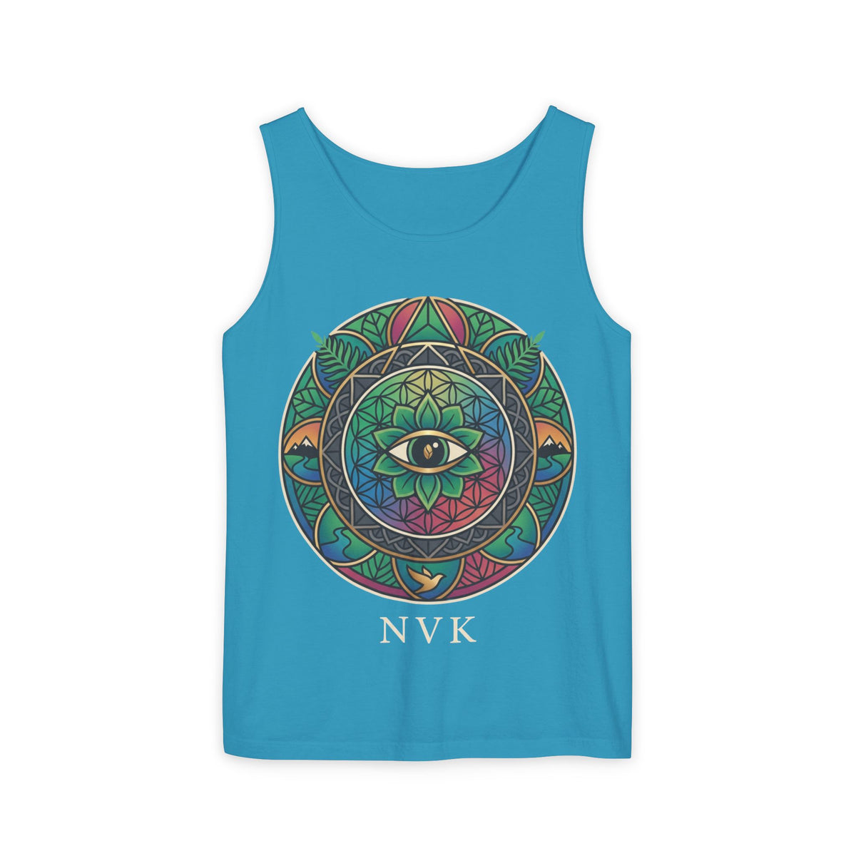 NVK MANDALA EYE TANK™ — Unisex Spiritual Graphic