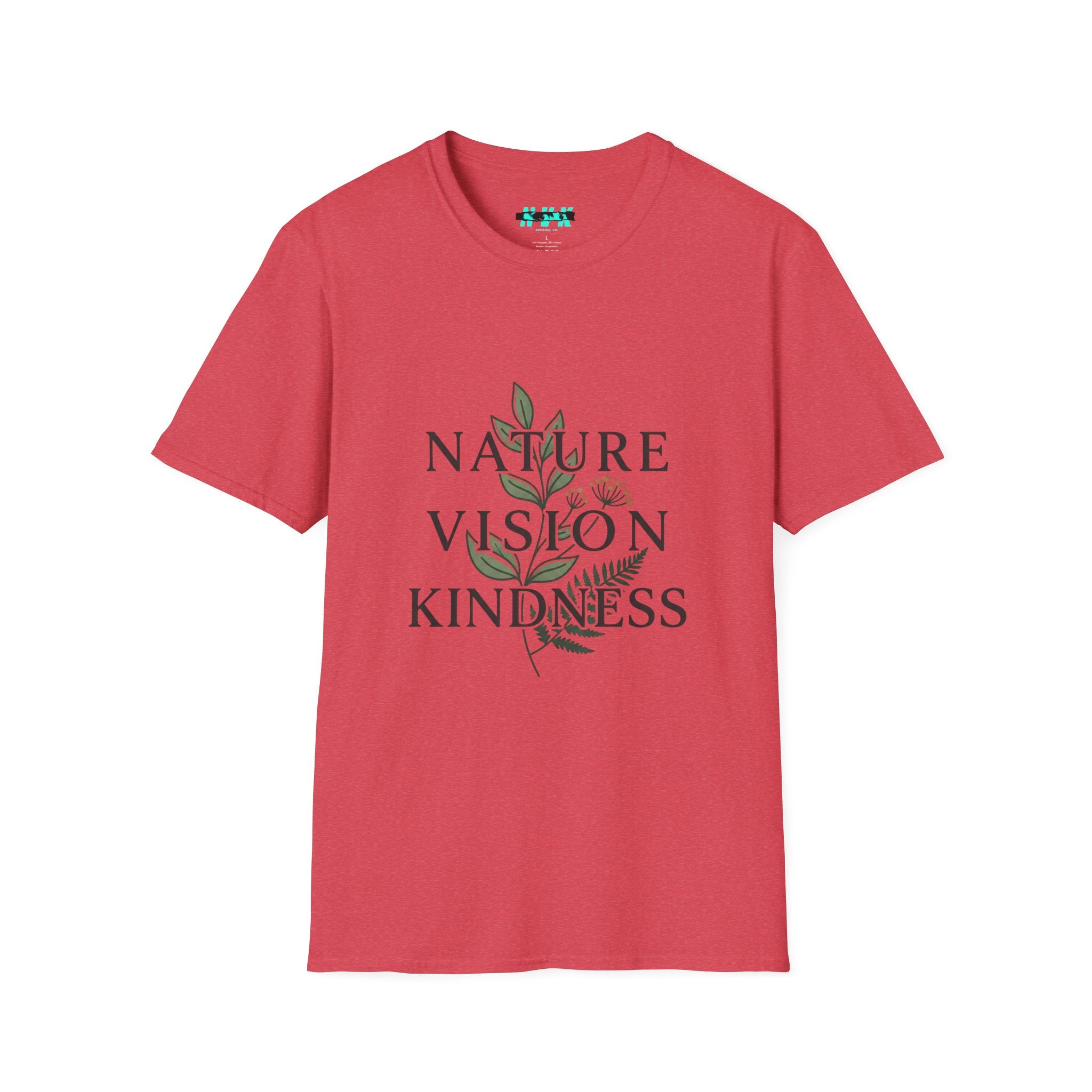 NVK NATURE VISION TEE™ — Botanical Graphic, Everyday Wear