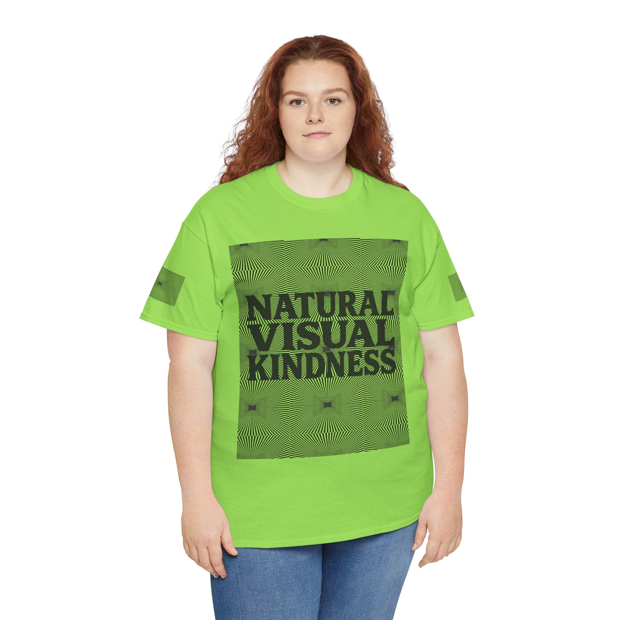 NVK NATURAL VISUAL KINDNESS TEE™ — Optical Art Graphic