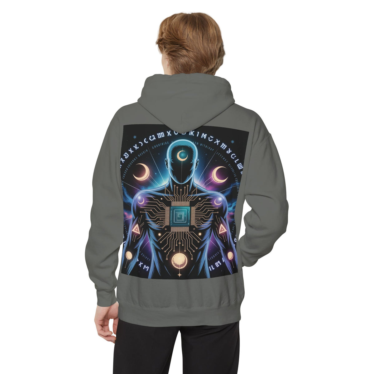 NVK AWAKE CIRCLE HOODIE™ — Minimalist Graphic Pullover