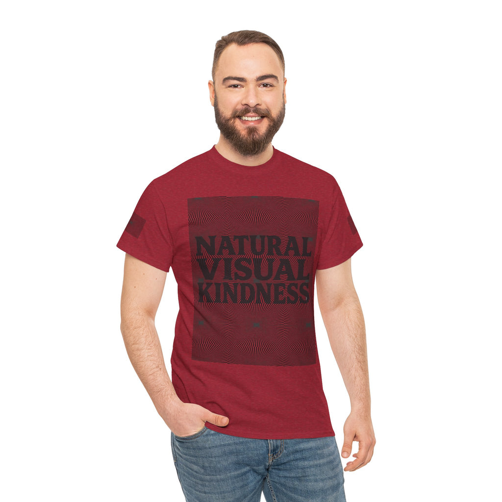 NVK NATURAL VISUAL KINDNESS TEE™ — Optical Art Graphic