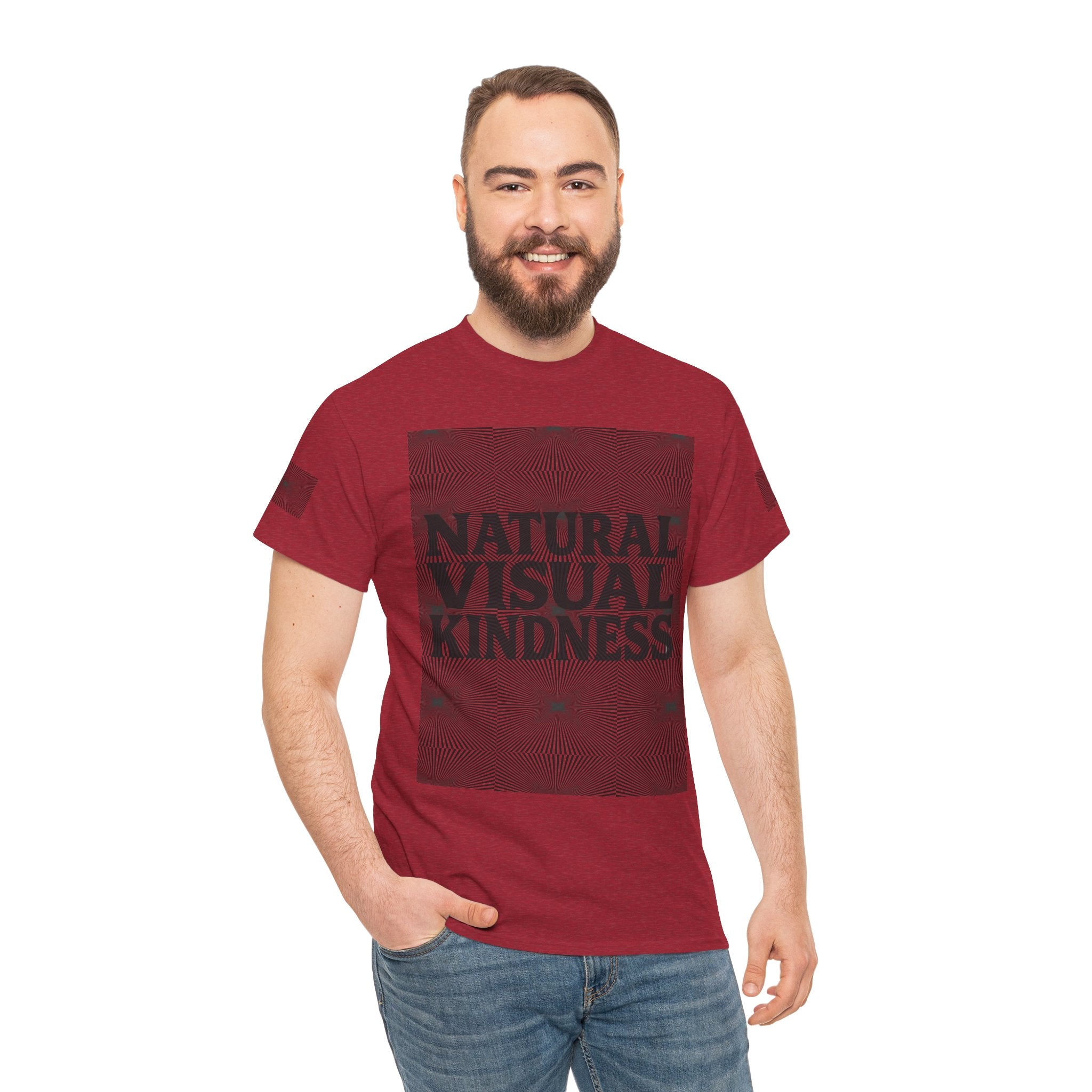 NVK NATURAL VISUAL KINDNESS TEE™ — Optical Art Graphic