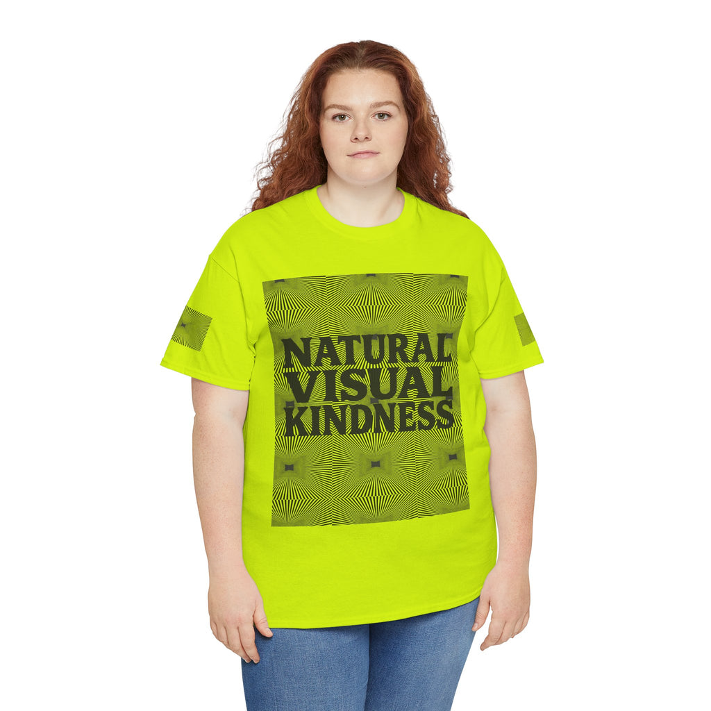 NVK NATURAL VISUAL KINDNESS TEE™ — Optical Art Graphic