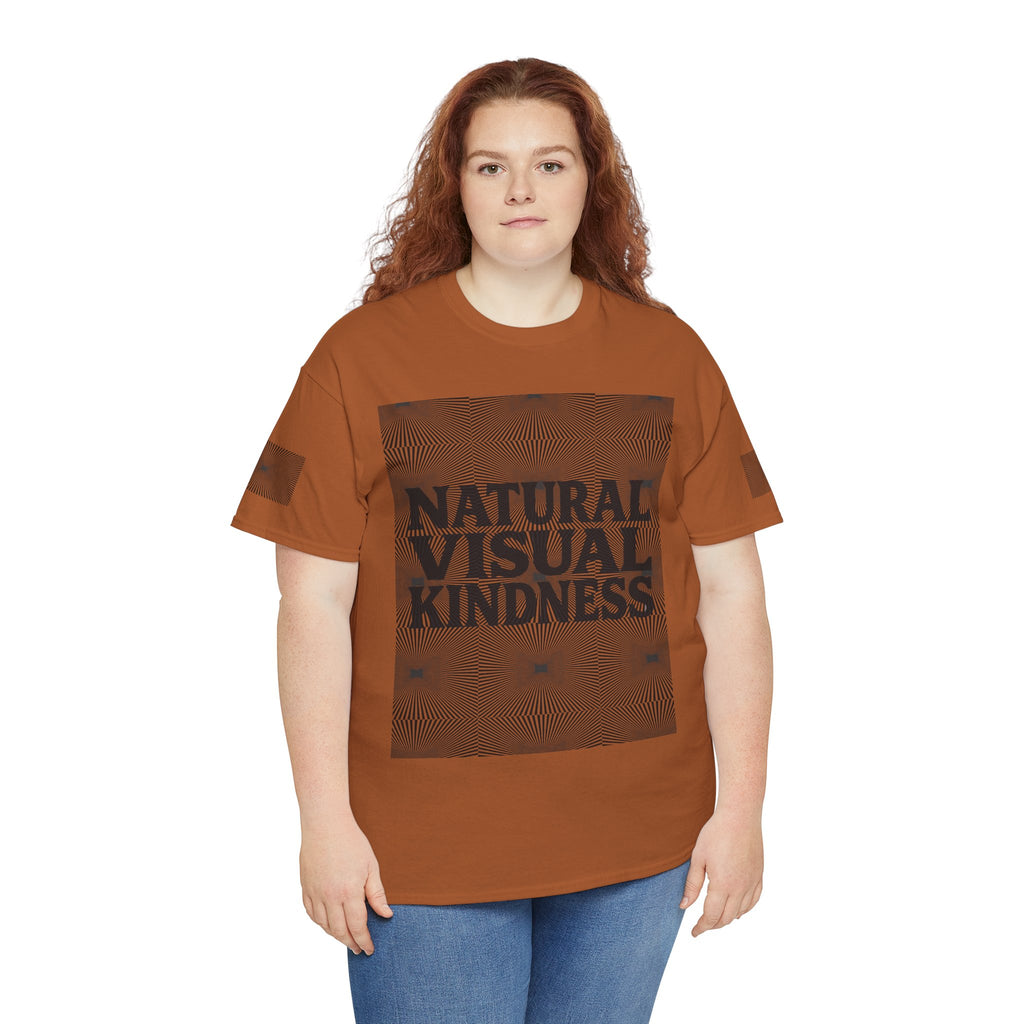NVK NATURAL VISUAL KINDNESS TEE™ — Optical Art Graphic