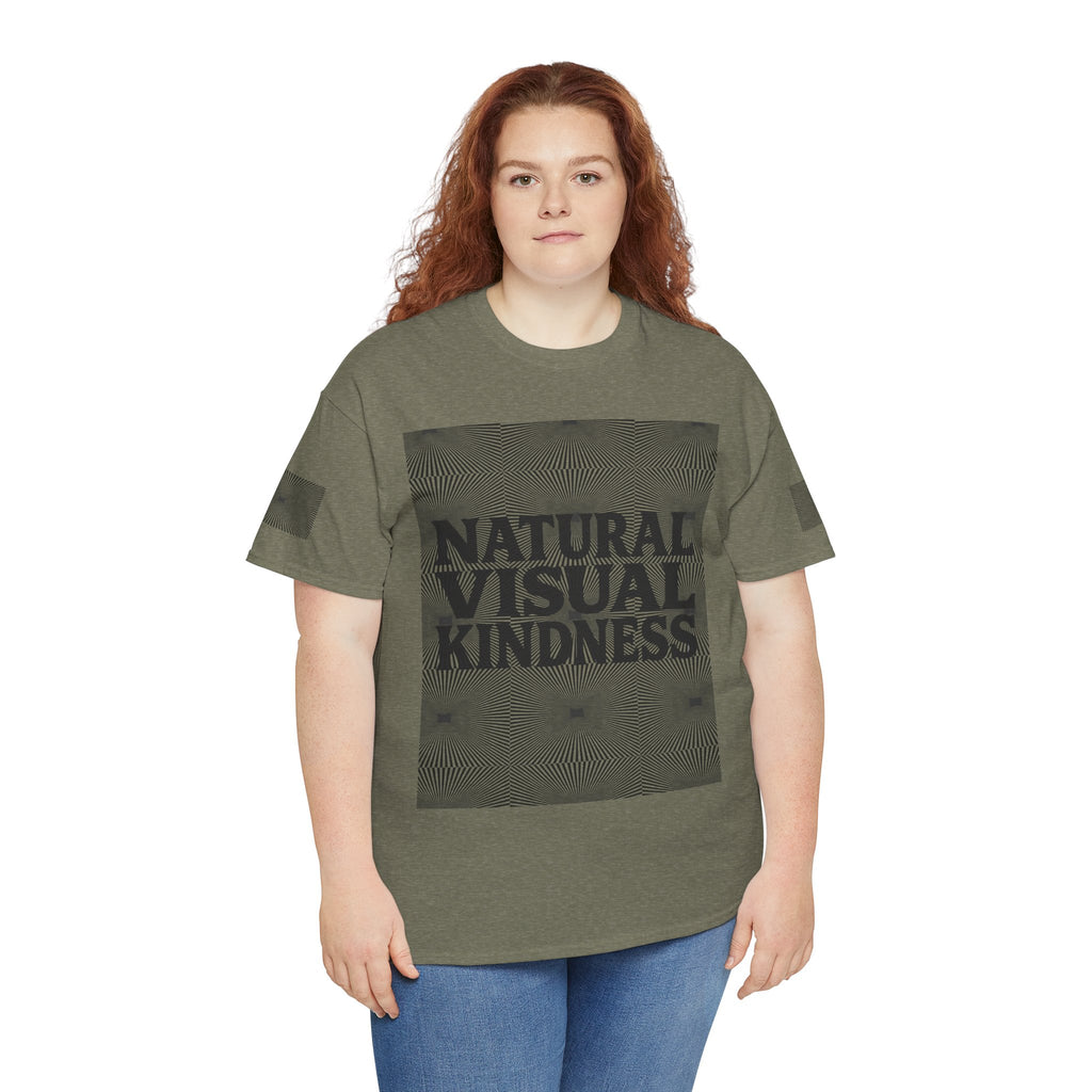 NVK NATURAL VISUAL KINDNESS TEE™ — Optical Art Graphic