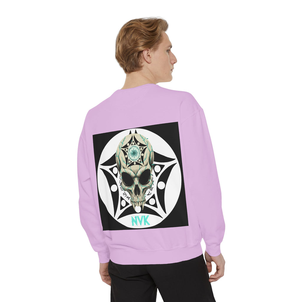 NVK BUGA SPHERE SKULL SWEATSHIRT™ — Graphic Crewneck