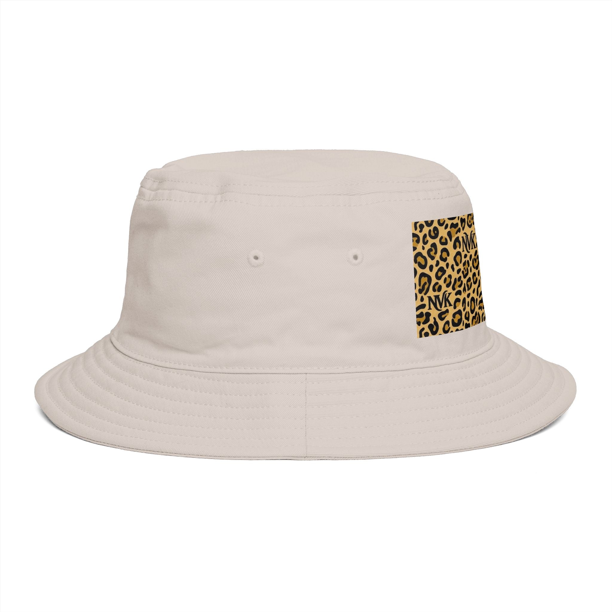 NVK LEOPARD BUCKET HAT™ — Brown Safari Print Sun Hat