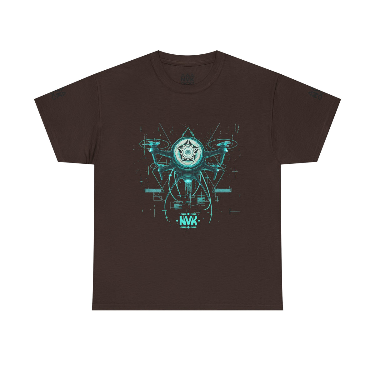 NVK ALIEN DRONE EMBLEM TEE™ — Futuristic Tech Graphic