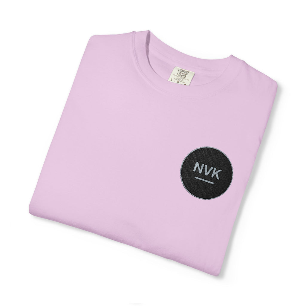 NVK MINIMAL LOGO TEE™ — Heavyweight Garment-Dyed Essential