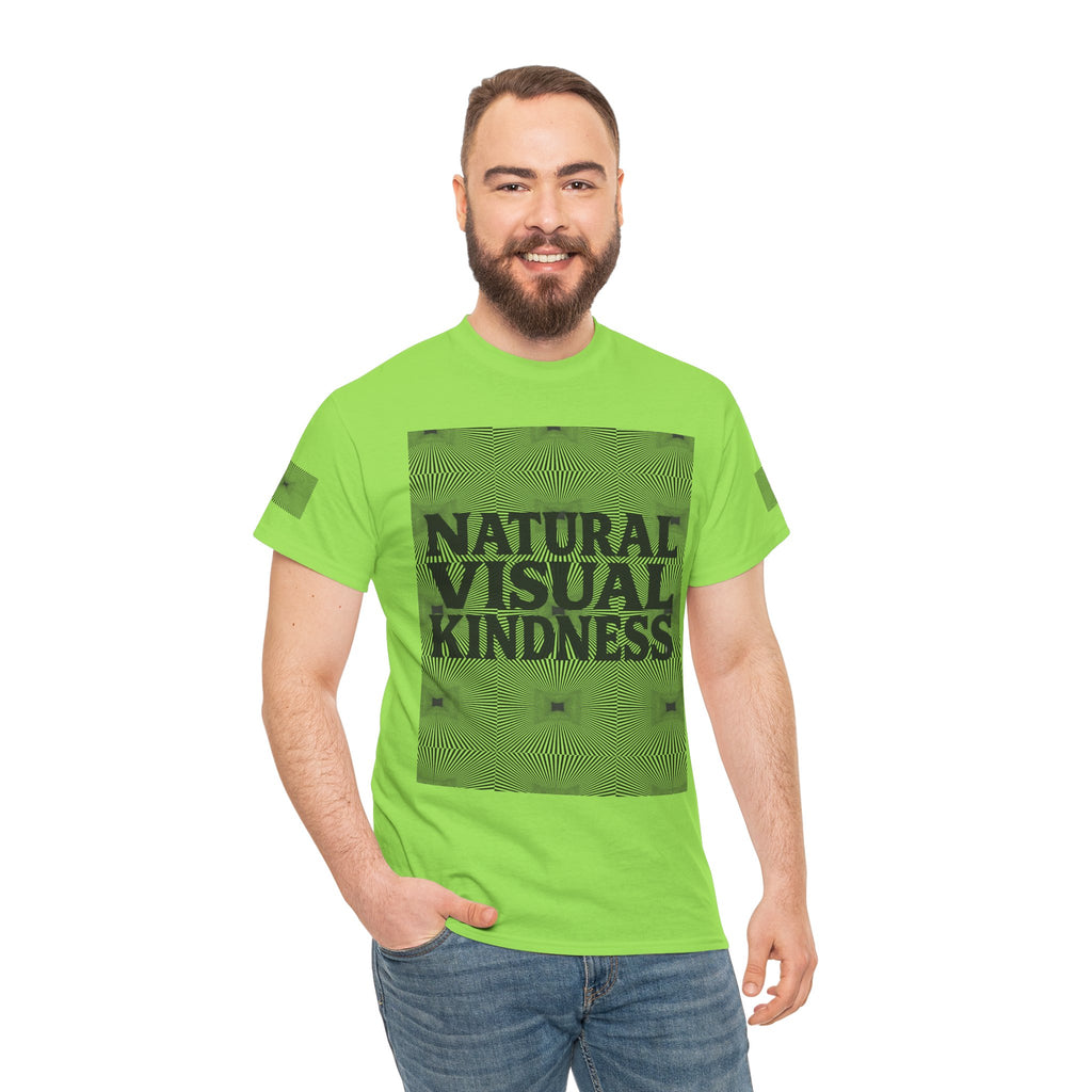NVK NATURAL VISUAL KINDNESS TEE™ — Optical Art Graphic