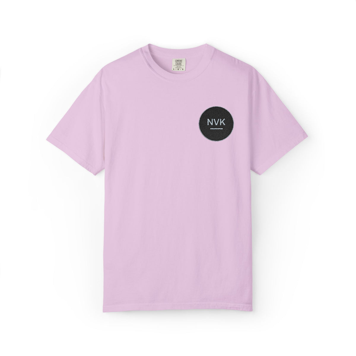 NVK MINIMAL LOGO TEE™ — Heavyweight Garment-Dyed Essential