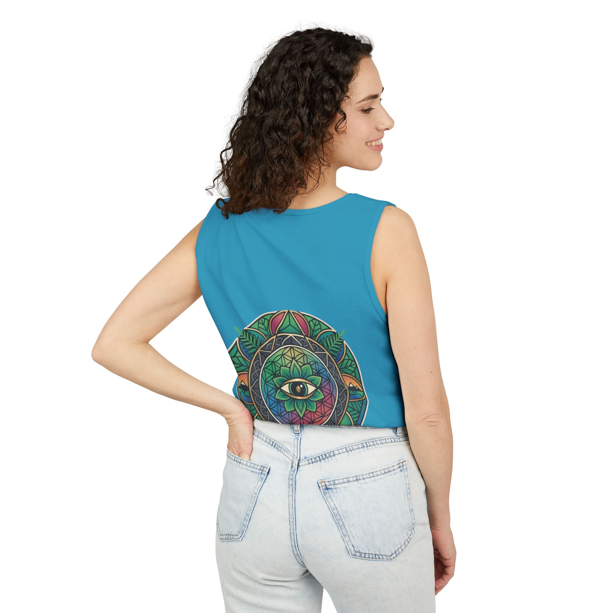 NVK MANDALA EYE TANK™ — Unisex Spiritual Graphic