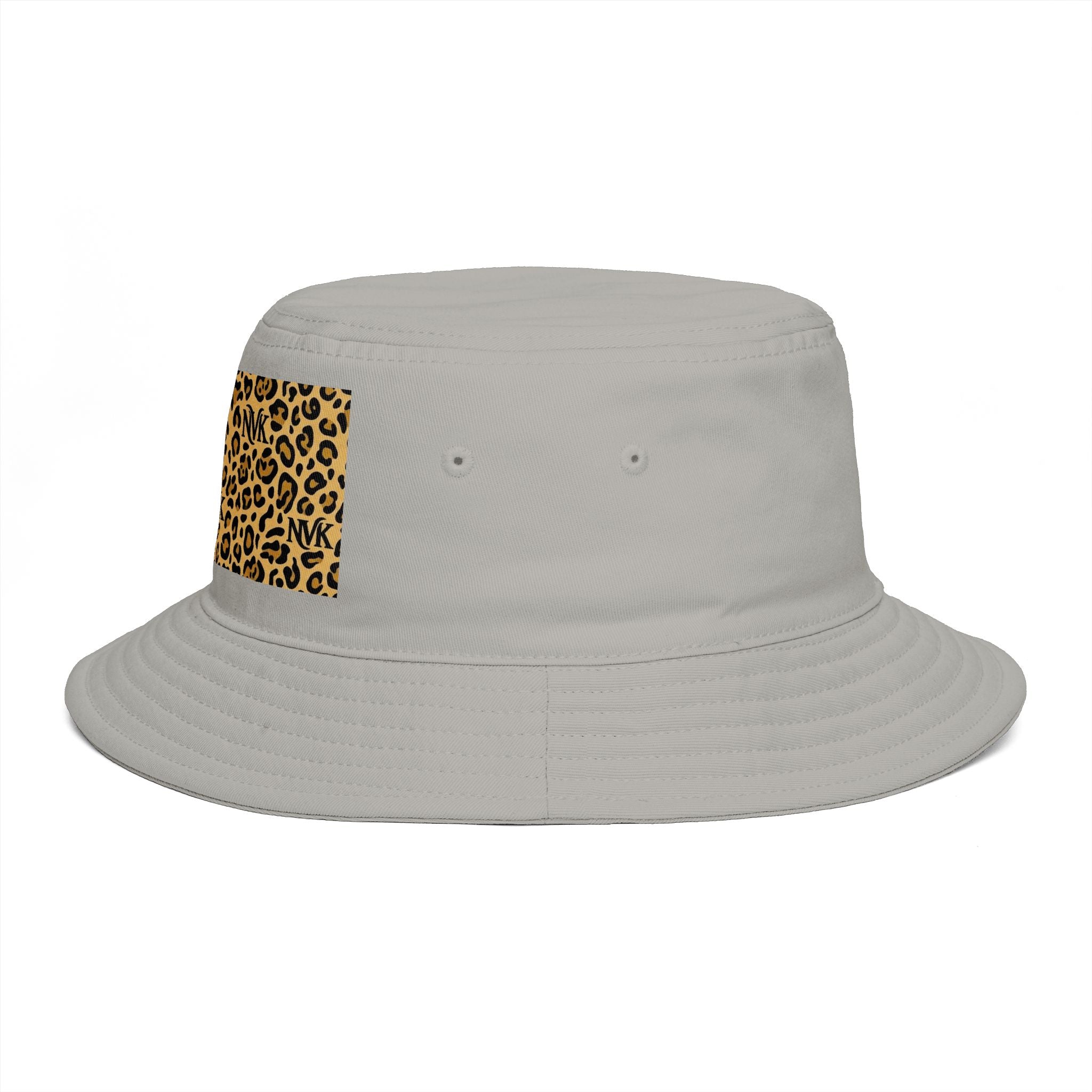 NVK LEOPARD BUCKET HAT™ — Brown Safari Print Sun Hat