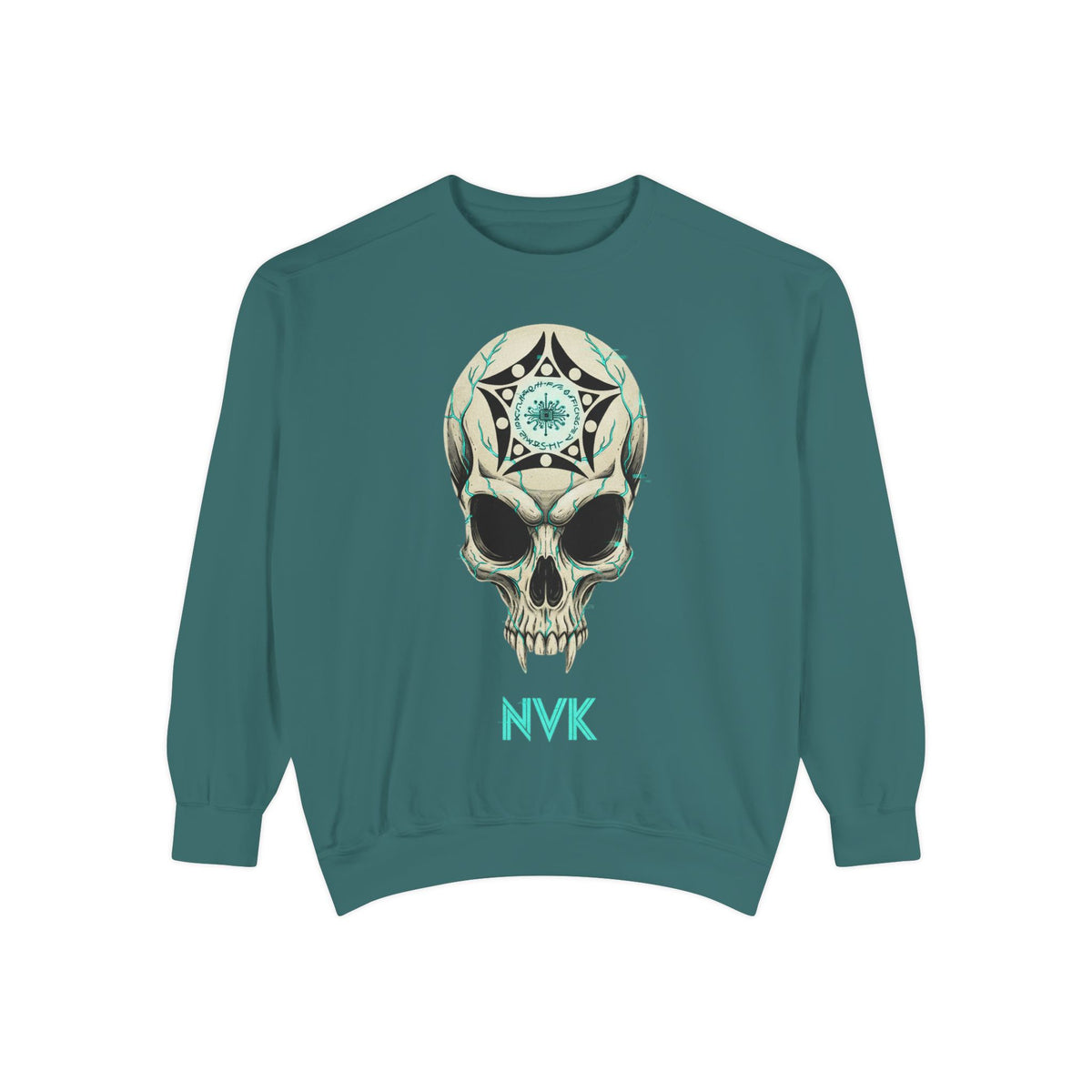 NVK BUGA SPHERE SKULL SWEATSHIRT™ — Graphic Crewneck