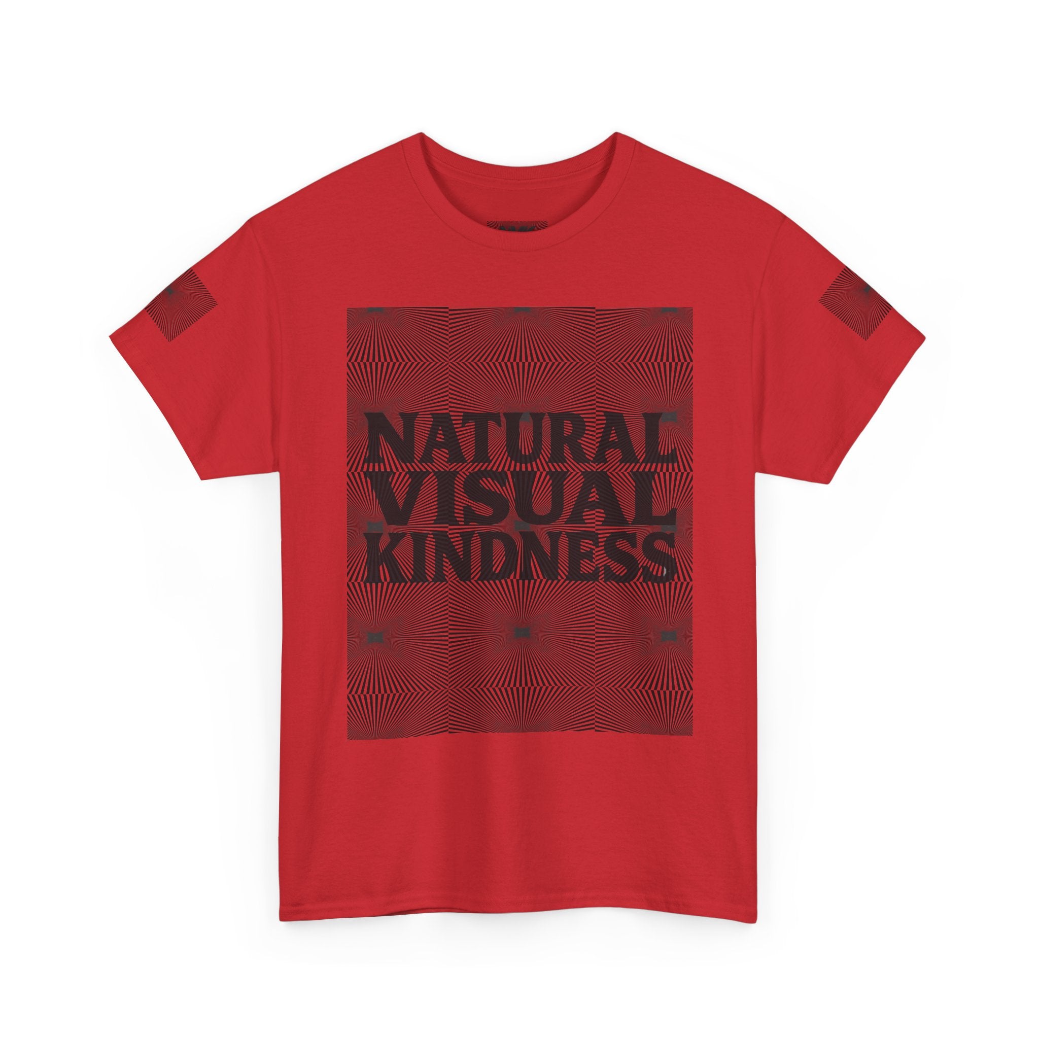NVK NATURAL VISUAL KINDNESS TEE™ — Optical Art Graphic