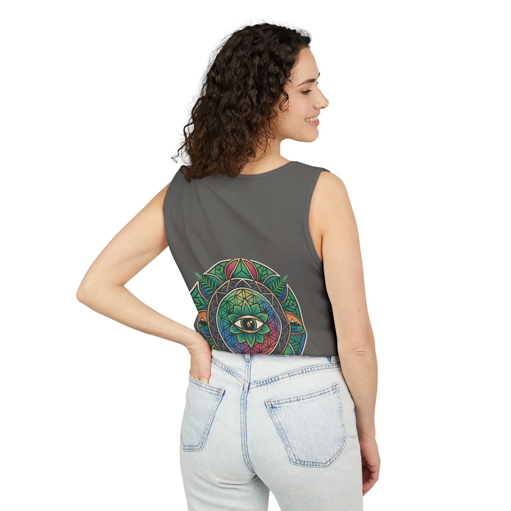 NVK MANDALA EYE TANK™ — Unisex Spiritual Graphic