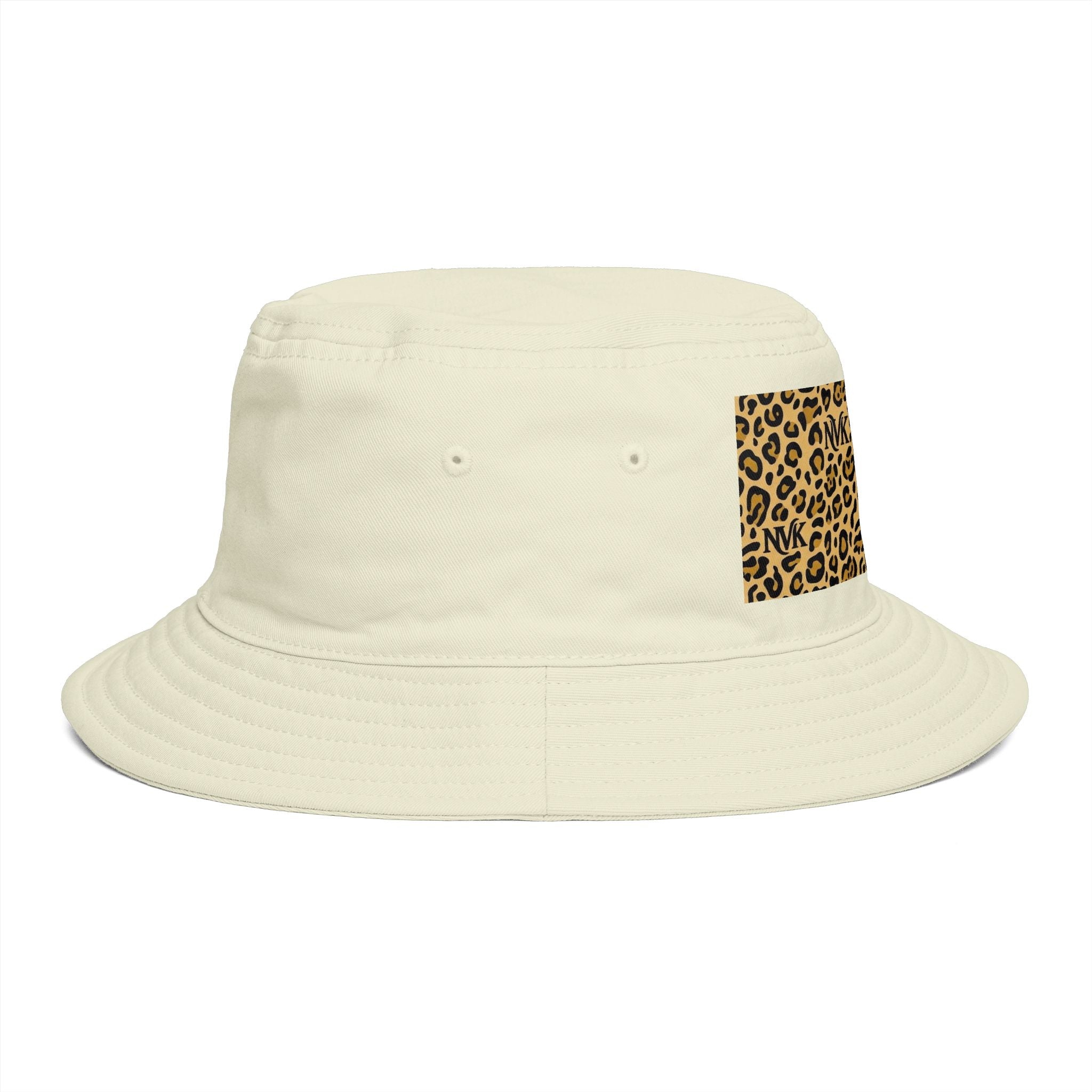 NVK LEOPARD BUCKET HAT™ — Brown Safari Print Sun Hat