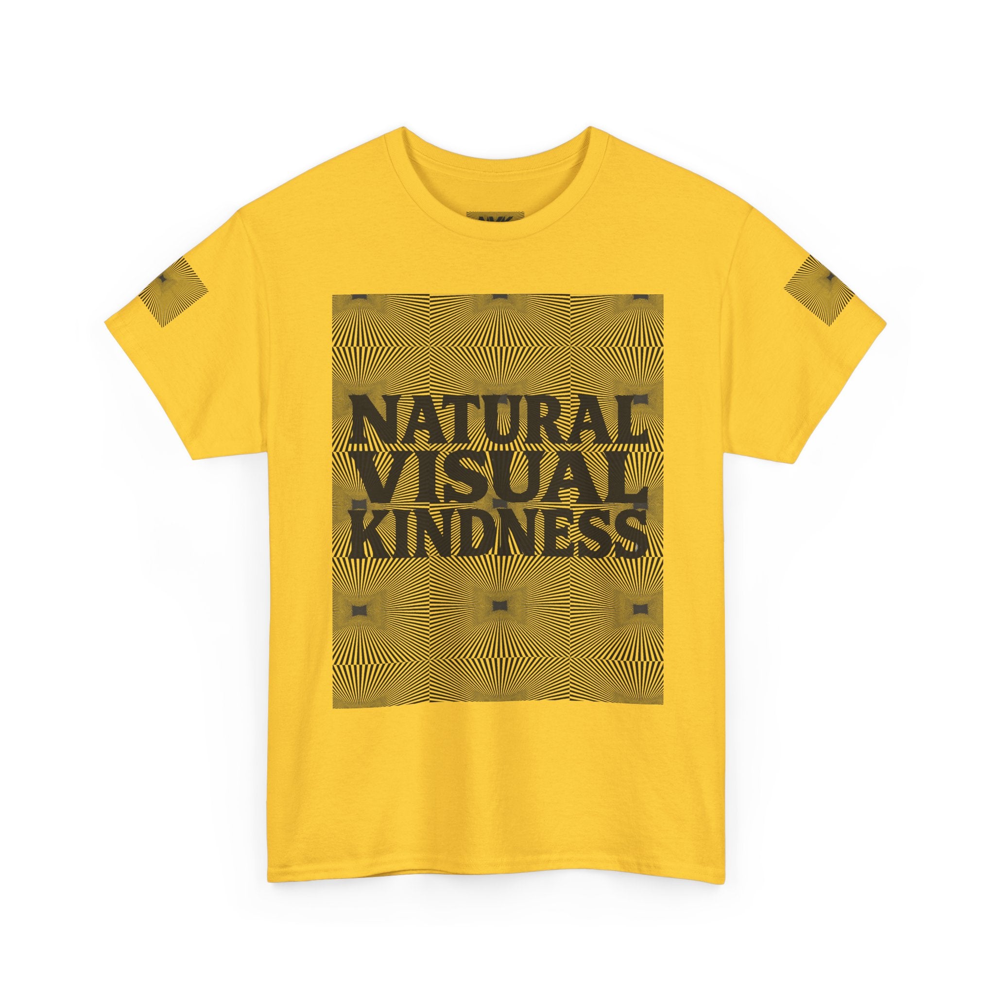 NVK NATURAL VISUAL KINDNESS TEE™ — Optical Art Graphic