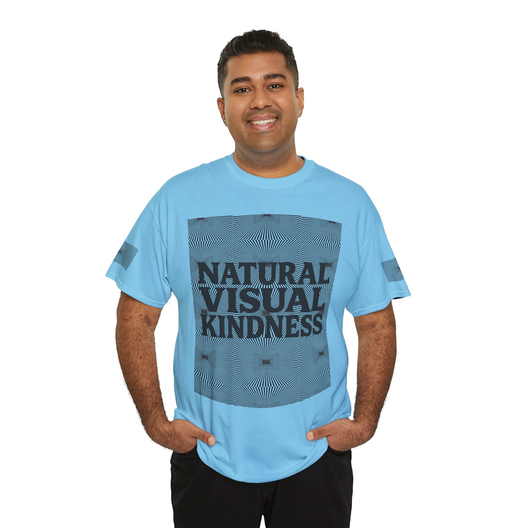 NVK NATURAL VISUAL KINDNESS TEE™ — Optical Art Graphic