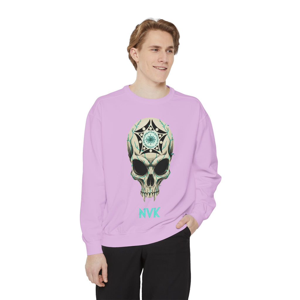 NVK BUGA SPHERE SKULL SWEATSHIRT™ — Graphic Crewneck