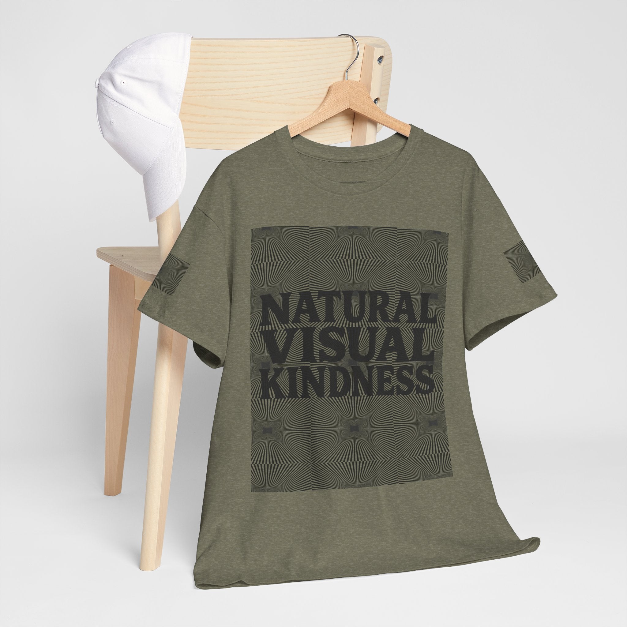 NVK NATURAL VISUAL KINDNESS TEE™ — Optical Art Graphic