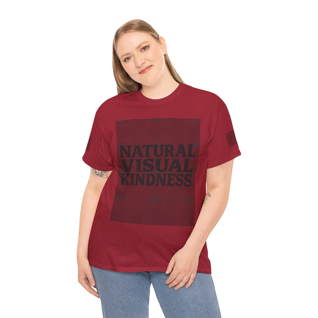 NVK NATURAL VISUAL KINDNESS TEE™ — Optical Art Graphic