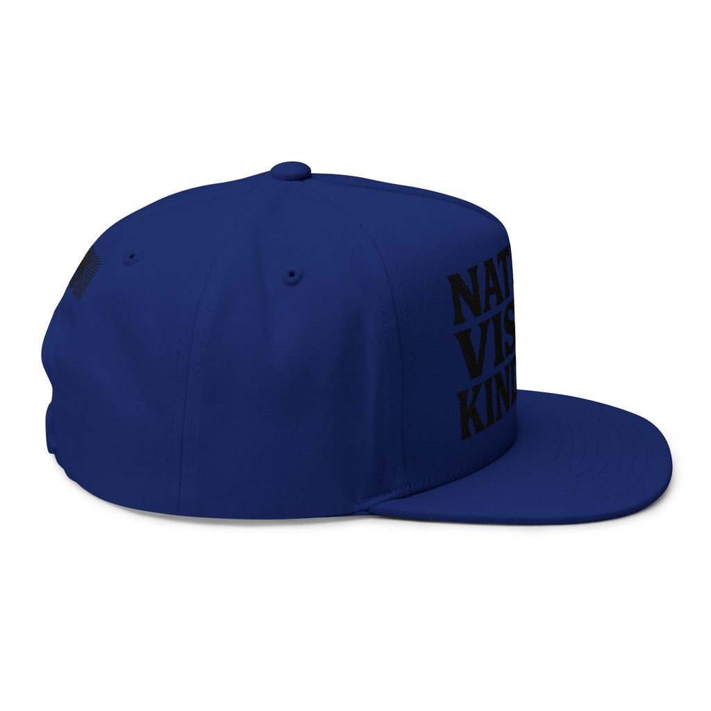 NVK NATURAL VISUAL KINDNESS FLAT BILL CAP™ — Embroidered Snapback