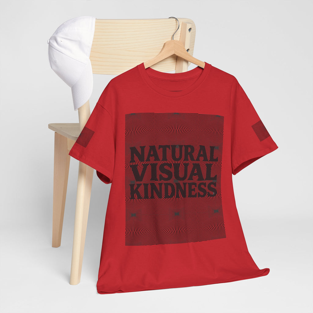 NVK NATURAL VISUAL KINDNESS TEE™ — Optical Art Graphic