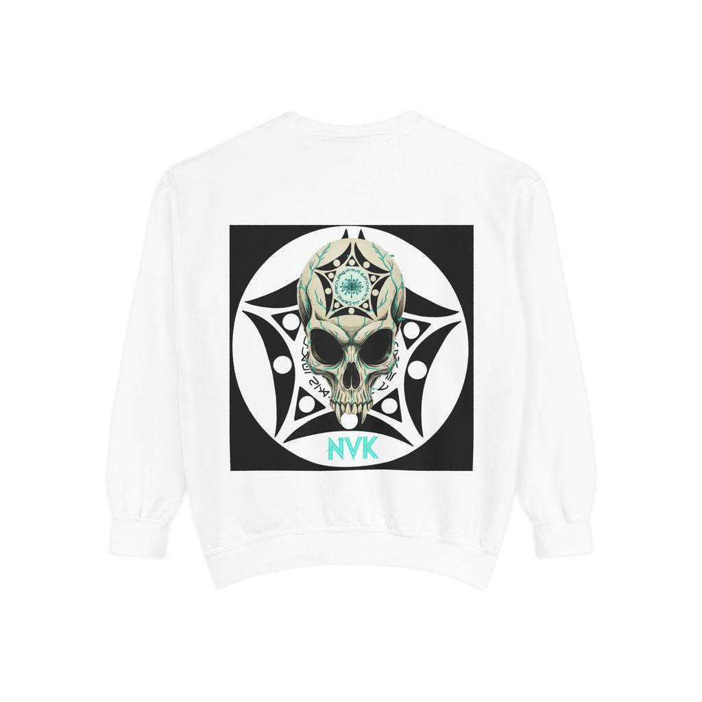 NVK BUGA SPHERE SKULL SWEATSHIRT™ — Graphic Crewneck