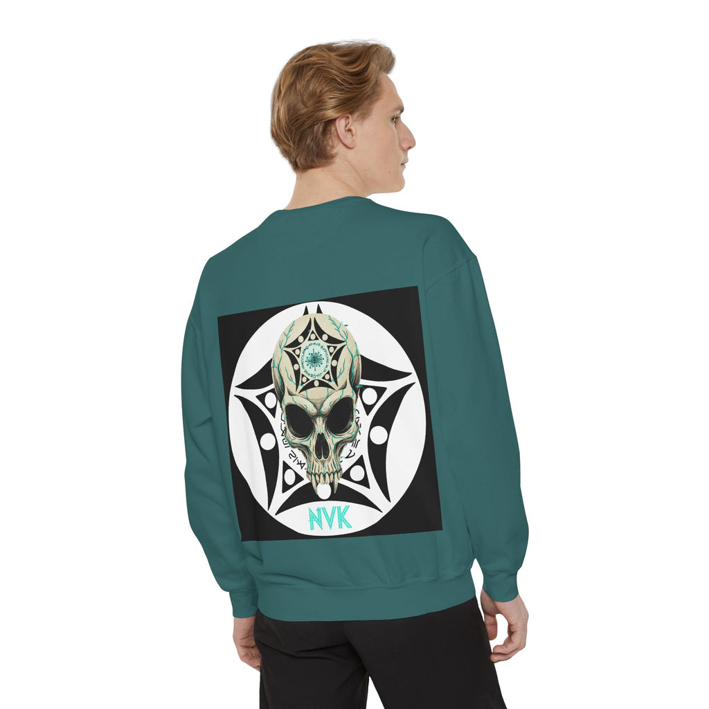 NVK BUGA SPHERE SKULL SWEATSHIRT™ — Graphic Crewneck