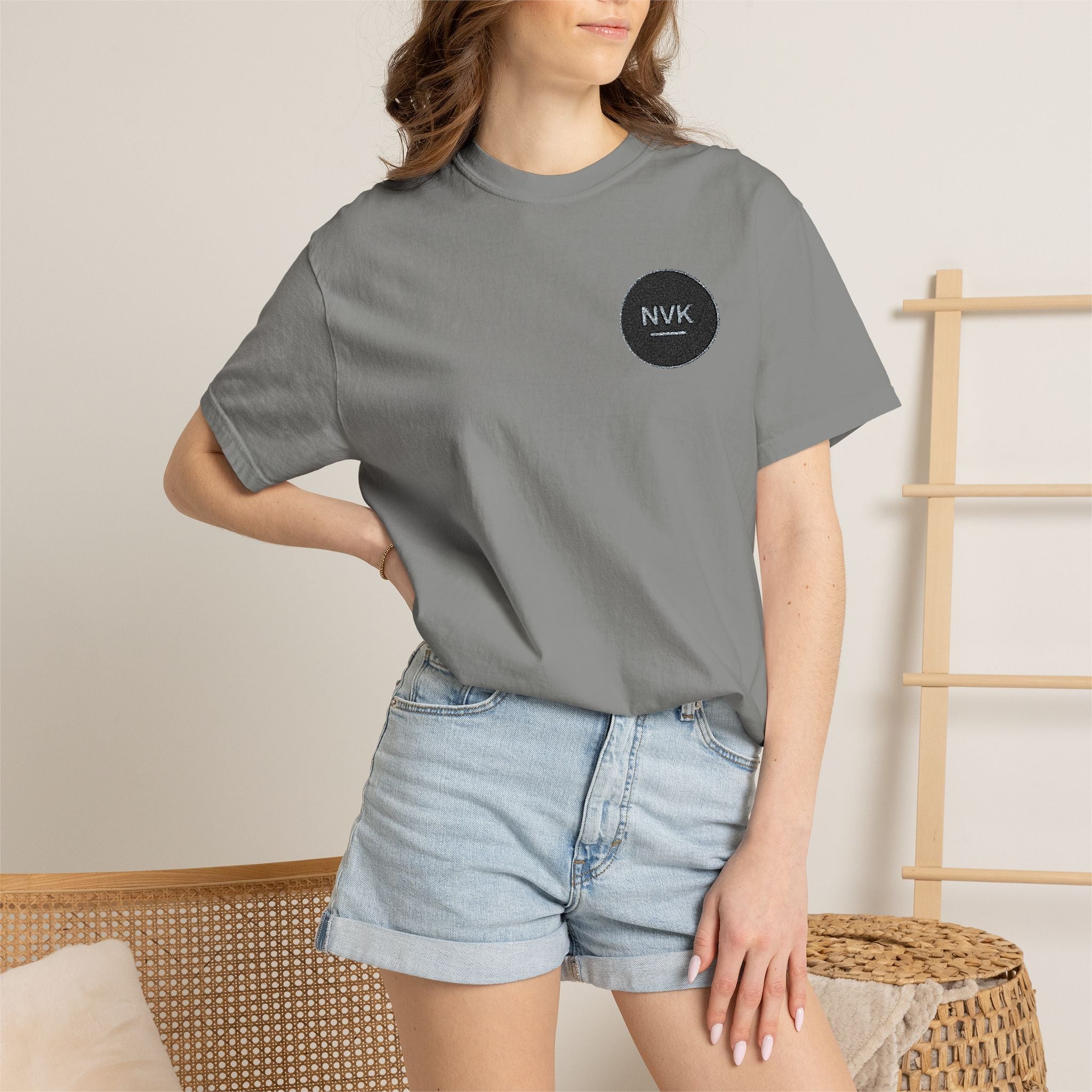 NVK GARMENT-DYED TEE™ — Unisex Heavyweight Essential