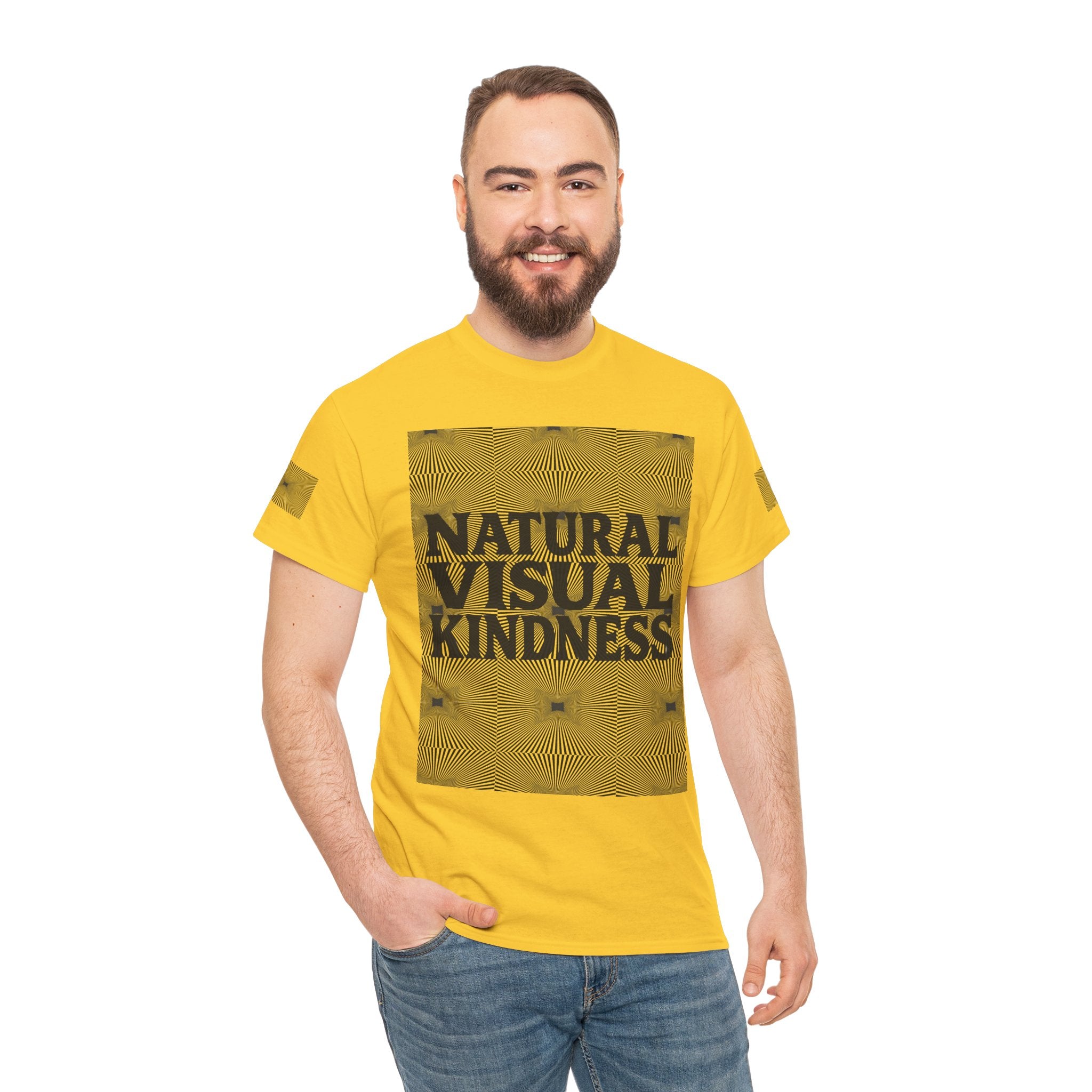 NVK NATURAL VISUAL KINDNESS TEE™ — Optical Art Graphic