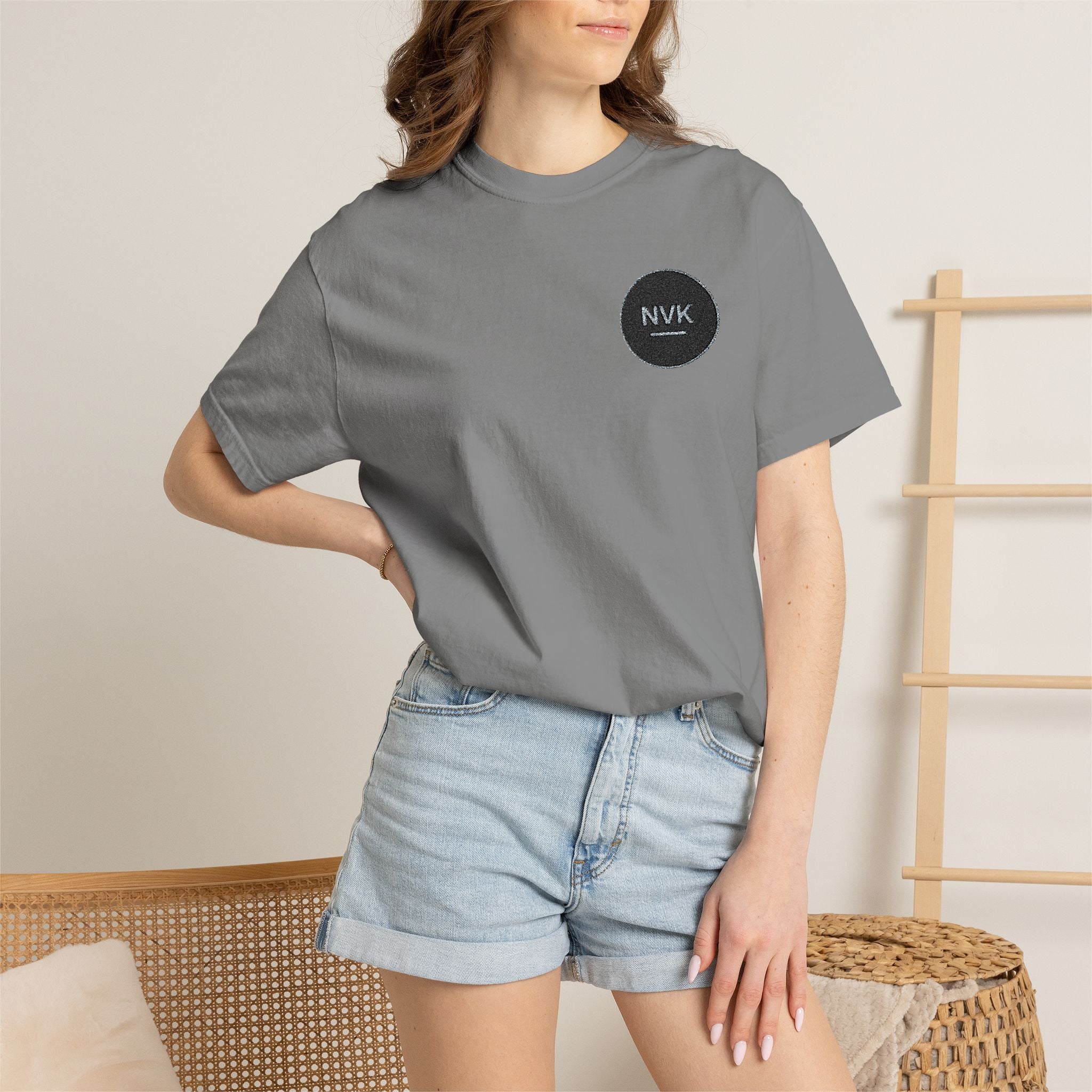 NVK GARMENT-DYED TEE™ — Unisex Heavyweight Essential
