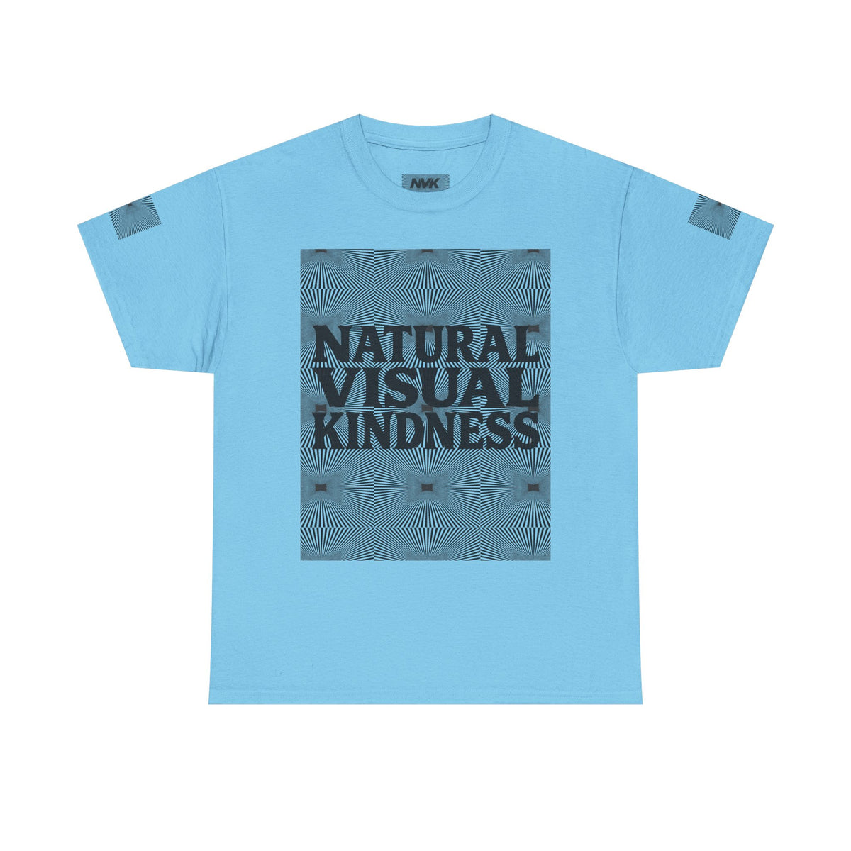 NVK NATURAL VISUAL KINDNESS TEE™ — Optical Art Graphic