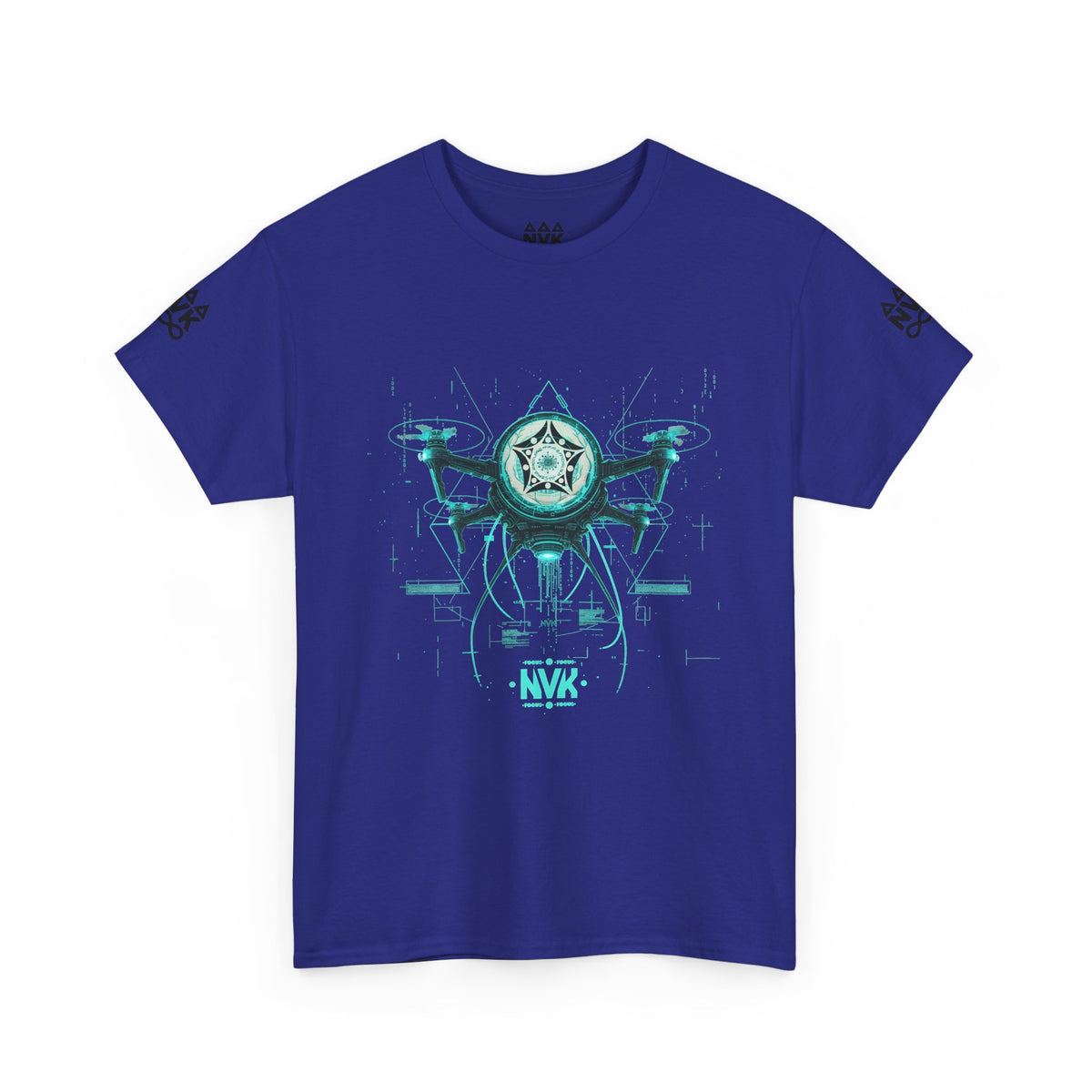NVK ALIEN DRONE EMBLEM TEE™ — Futuristic Tech Graphic