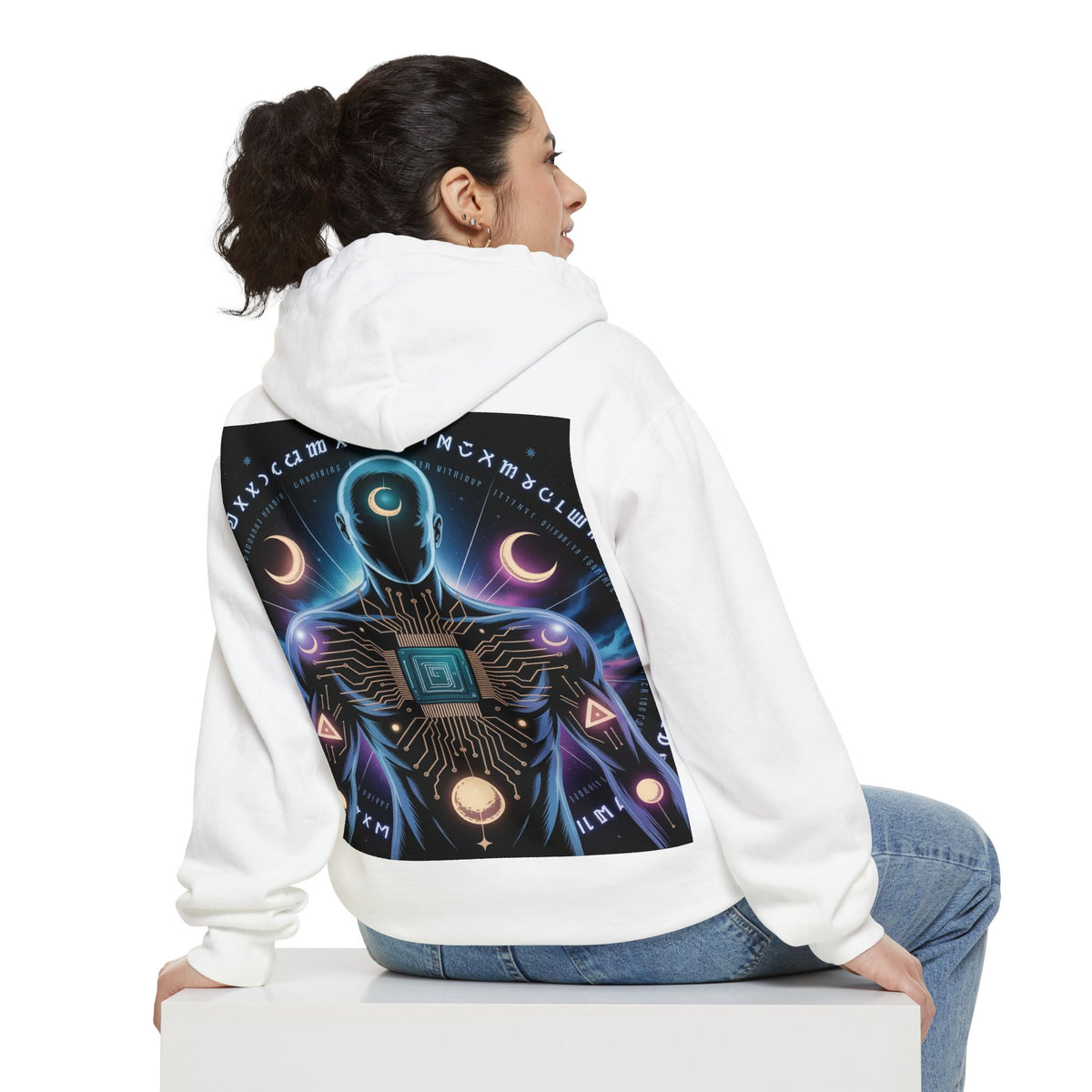 NVK AWAKE CIRCLE HOODIE™ — Minimalist Graphic Pullover
