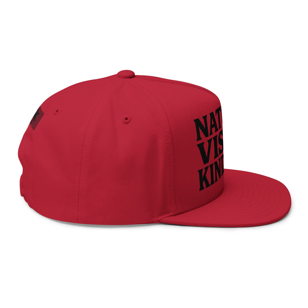 NVK NATURAL VISUAL KINDNESS FLAT BILL CAP™ — Embroidered Snapback