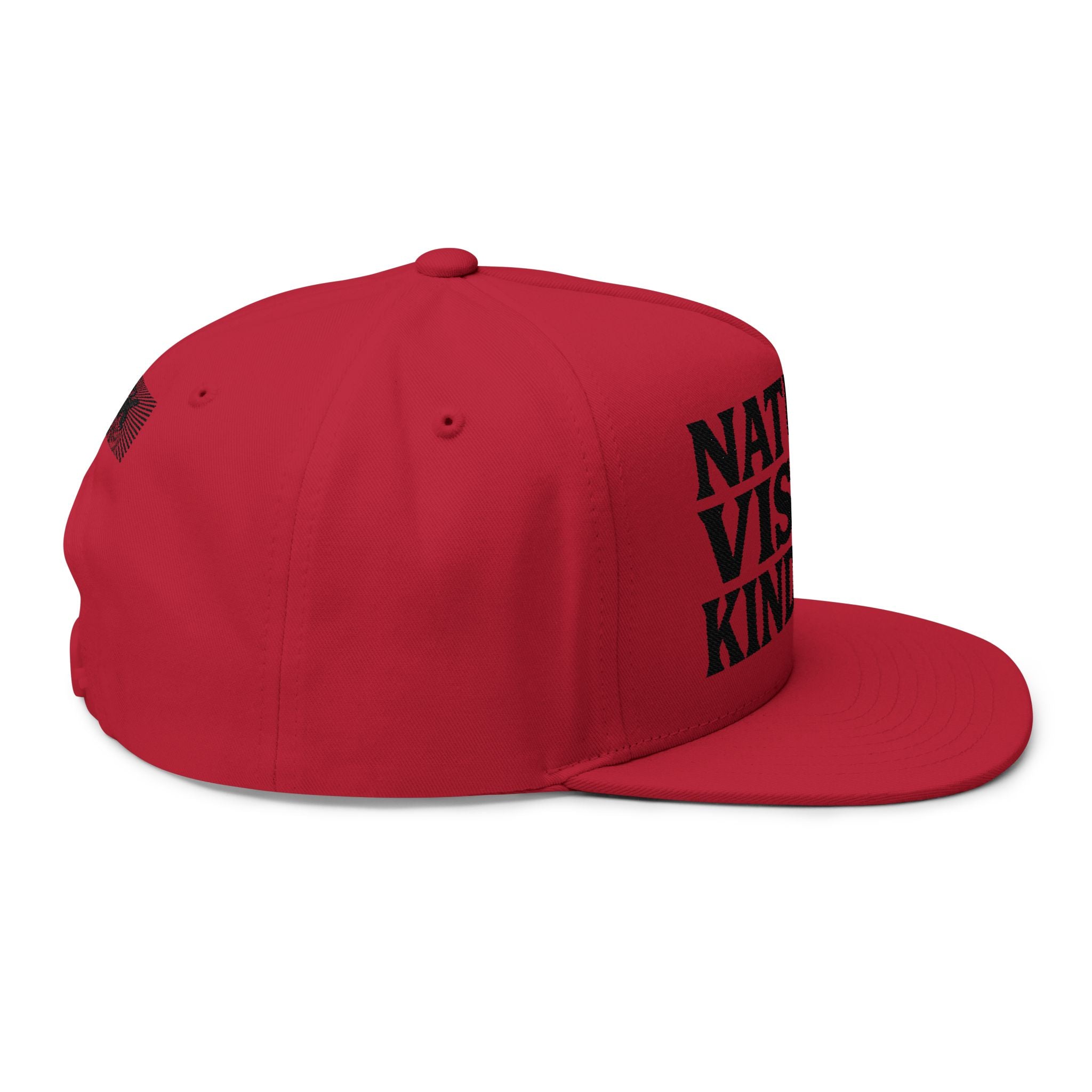 NVK NATURAL VISUAL KINDNESS FLAT BILL CAP™ — Embroidered Snapback