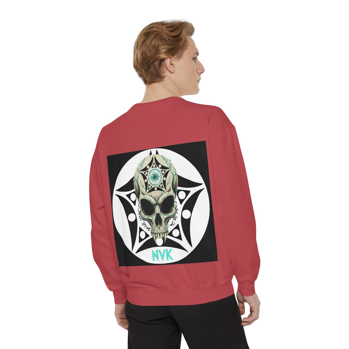 NVK BUGA SPHERE SKULL SWEATSHIRT™ — Graphic Crewneck