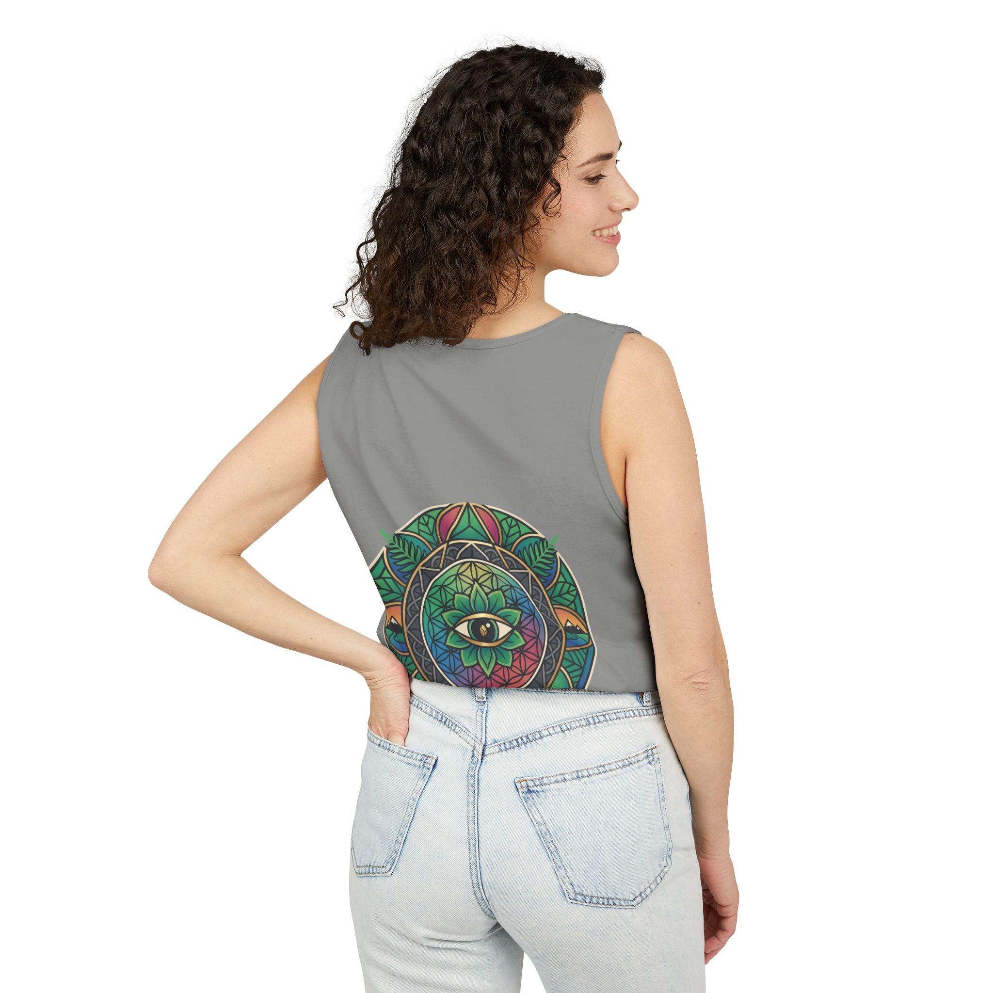 NVK MANDALA EYE TANK™ — Unisex Spiritual Graphic