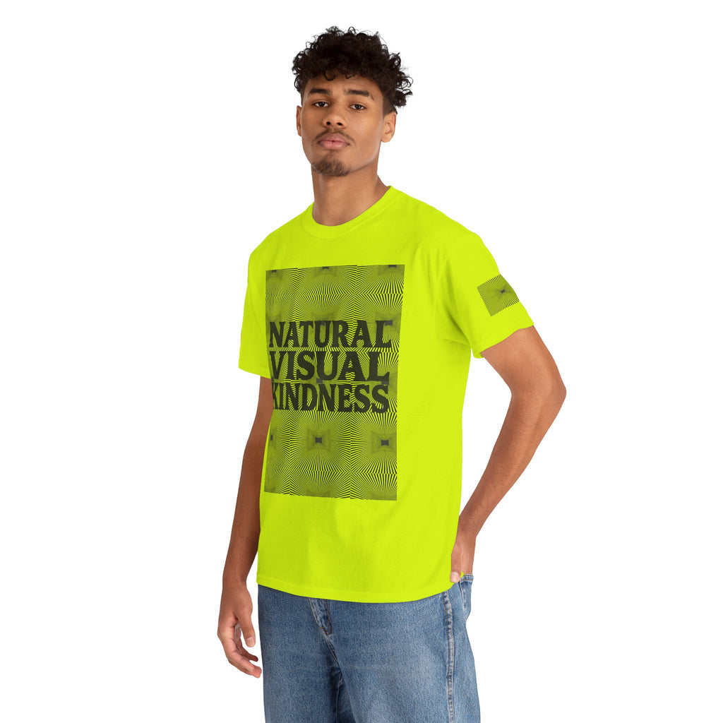 NVK NATURAL VISUAL KINDNESS TEE™ — Optical Art Graphic